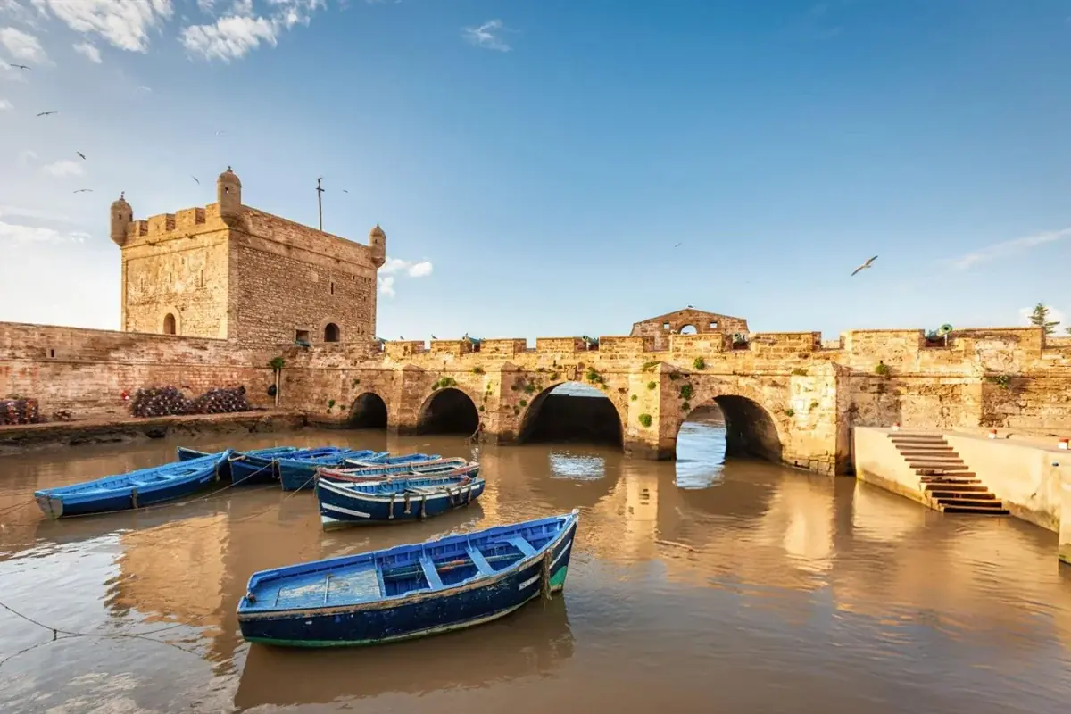 Essaouira coastal harbour